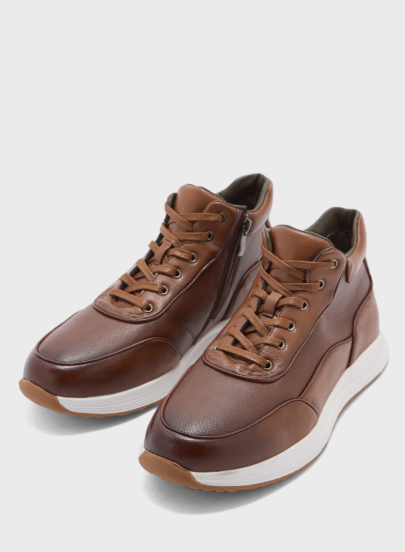 Robert Wood Smart Casual High Top Sneakers  - Image 4