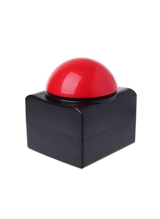 2Pcs Game Buzzer, Answer Buzzers For Game Show With Light & Alarm Sound Game Show Button Box Party Contest Prop Toy, Trivia Quiz Got Talent Buzzer For Kids Adult Family Feud Game