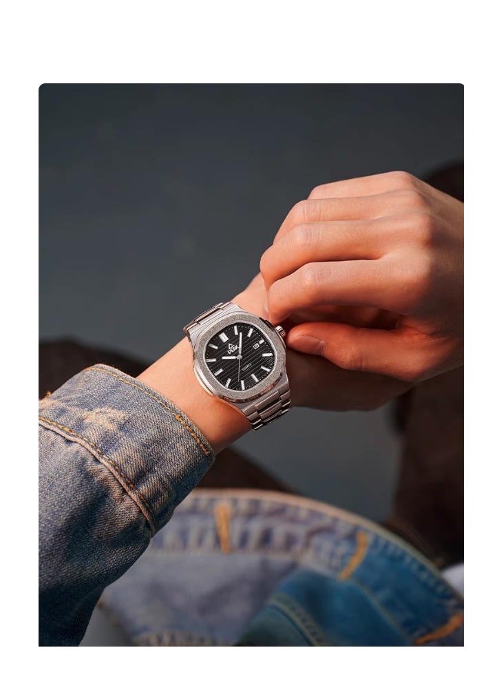 PEAK Men's Nautilus Mechanical Watch - Image 4