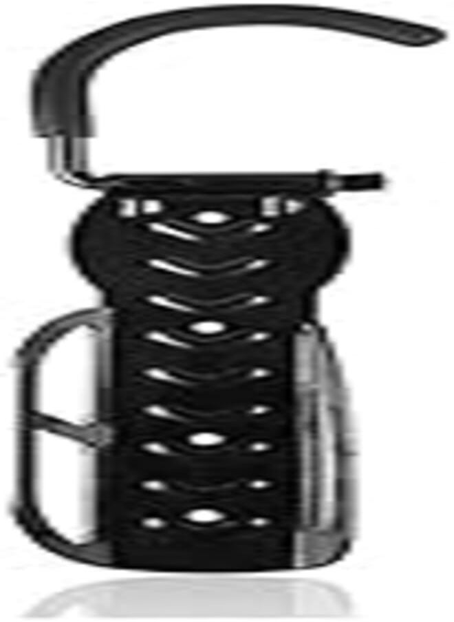 U-HOOME Black Steel Bicycle Mountain Bike Storage Wall Mounted Rack Stands Hanger Hook Load Capacity Up to 30kg Bicycle Pack 