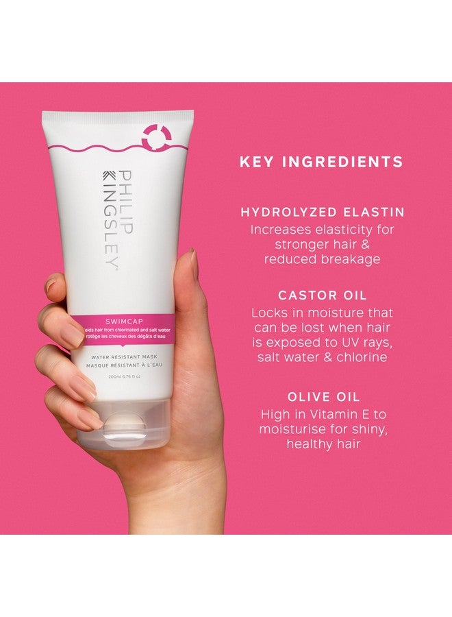 فيليب كينجزلي قناع فيليب كينغسلي المقاوم للماء للسباحة؛ واقي للشعر للسباحين ومحبي الشمس ومحبي الصيف، يحمي ويقي الشعر من مياه المسابح المكلورة والمياه المالحة، 40 مل - Image 3