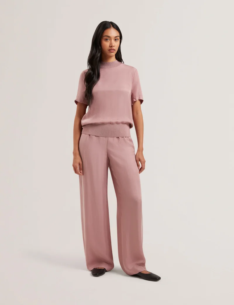 Ted Baker Wide Leg High Waist Pants