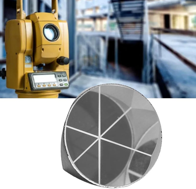 Corner Cube Prism 12.7mm, Total Station Corner Cube Prism Accessory, Optical Glass Reflector for Surveying with, Replacement for Construction and Engineering Measurem - Image 4