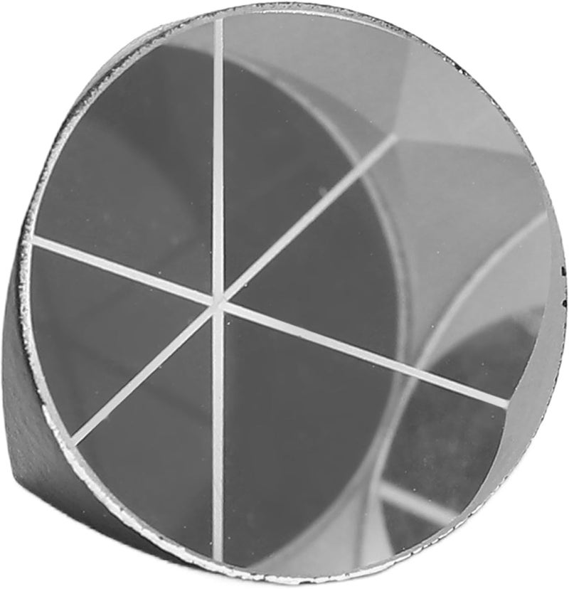 Corner Cube Prism 12.7mm, Total Station Corner Cube Prism Accessory, Optical Glass Reflector for Surveying with, Replacement for Construction and Engineering Measurem - Image 1
