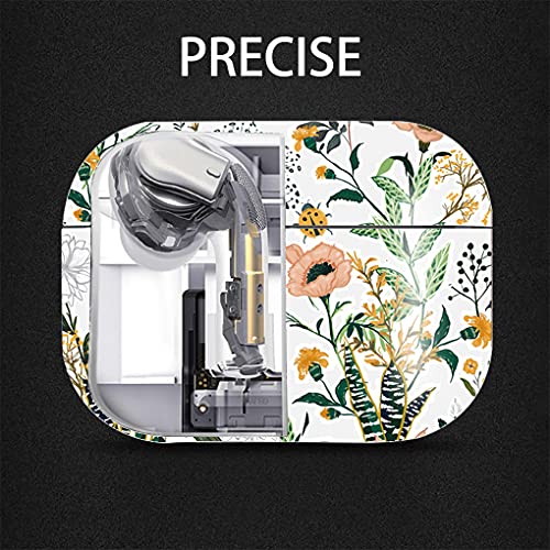 Olytop for Airpods Pro 2nd/1st Generation Case Floral 2019/2022/2023, Cute Ladybugs Air pod Pros Protective Cover Printed Skin Women Girl for Apple iPod Pro 2/1 Gen Case with Keychain - Flower/Cactus - Image 5