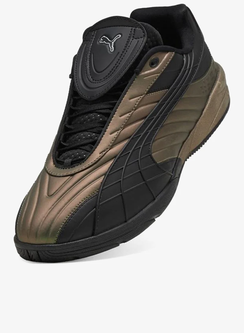 Puma PUMA Black-Iridescent-Green V-S2 Spectrum Sneakers Unisex for Men | Best Price UAE