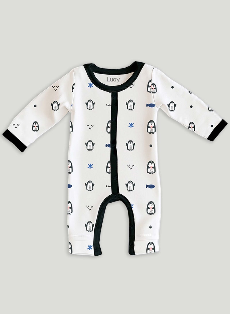 LUAY LUAY 100% Cotton Full Sleeves Printed Baby Romper,Bodysuit Jumpsuit for Baby Girls & Baby Boy (Pack of 6) - Image 3