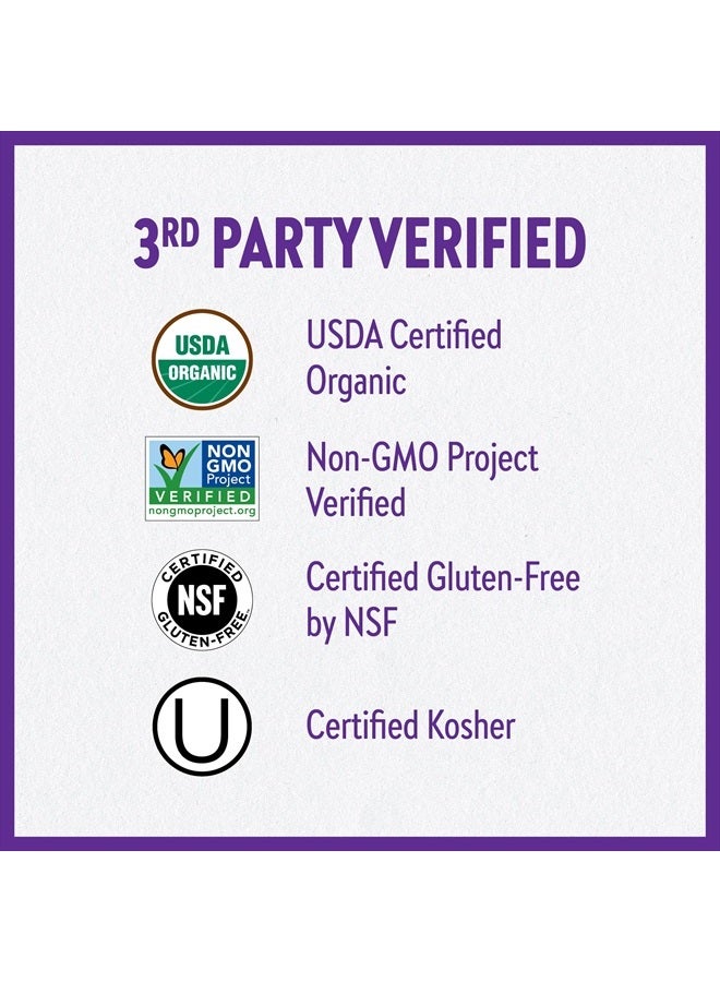 New Chapter Elderberry Gummies for Adults & Kids (2+), USDA Organic 64x Concentrated Elderberry for Immune Support, Great-Tasting Whole-Food Gummies, Vegan & Non-GMO - 60 ct - Image 5