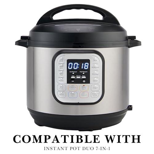 Linkidea Rice Cooker Inner Pot Replacement, 304 Stainless Steel Pressure Cooker Pot, Dishwasher Safe Inner Bowl Replacement Compatible with Instant Pot Duo 7-in-1 6 Quarts Cooker - Image 4