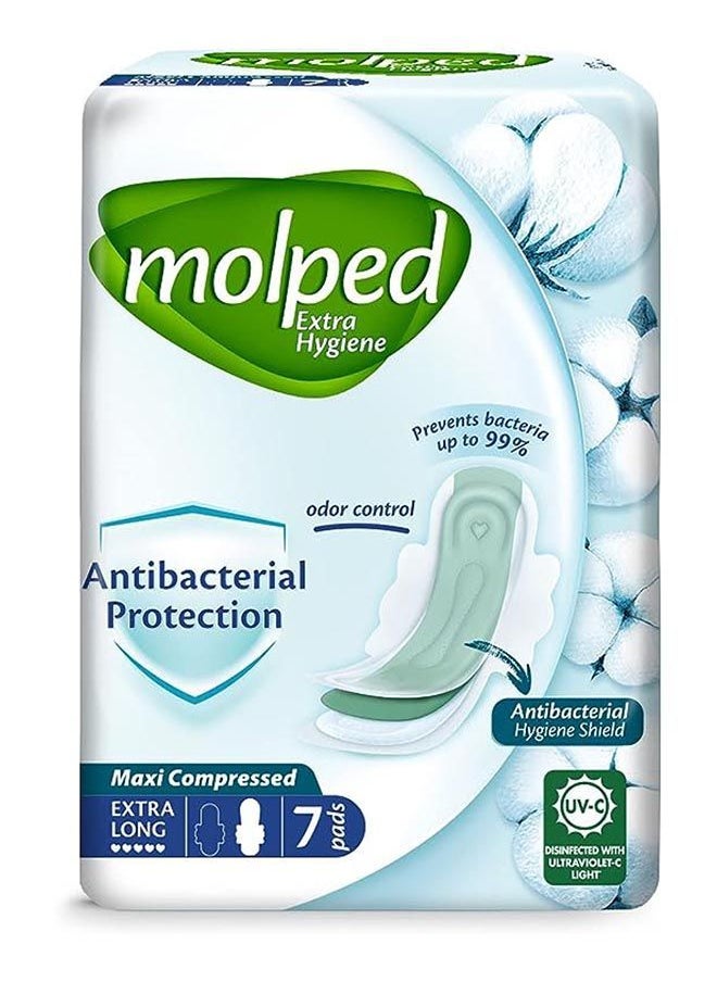 Molped - Extra Hygiene - Single Pack - Extra Long - 7 Pads - Image 1