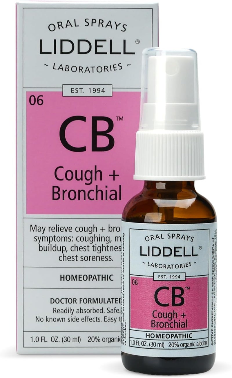 Liddell Homeopathic Cough and Bronchial Spray 1 Ounce - Image 1