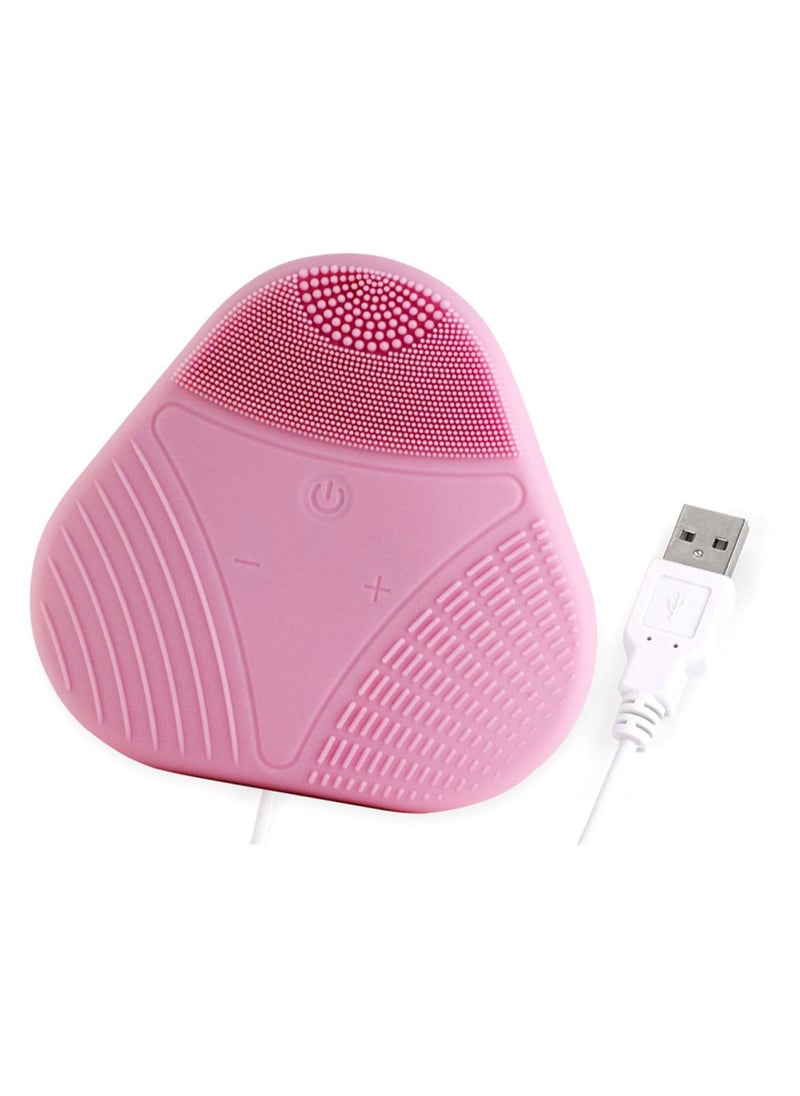 Magnitone London - XOXO SoftTouch Silicone Cleansing Brush Pink - Image 1