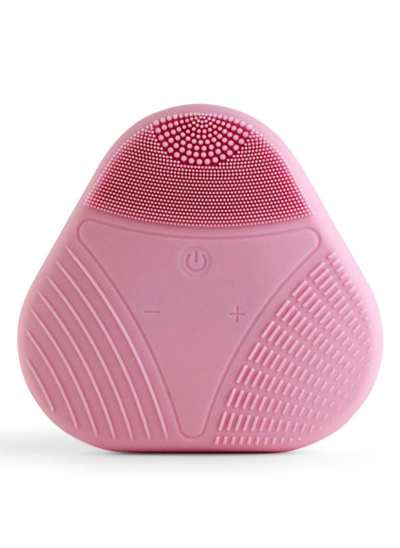 Magnitone London - XOXO SoftTouch Silicone Cleansing Brush Pink - Image 1