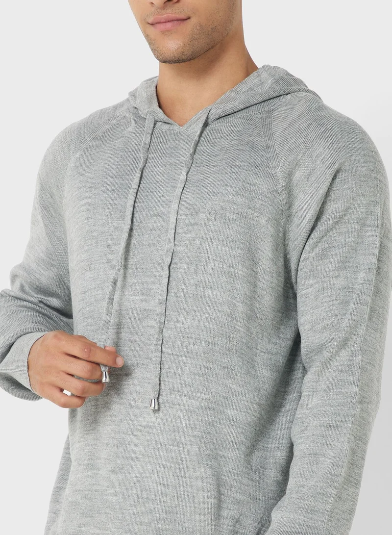 Robert Wood Knitted Hoodie
