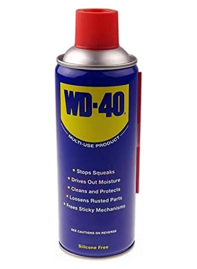 WD-40 Multi-Use 330ml Spray Aerosol Can All-Purpose Lubricant, Cleans Rust, for Home & Workshop Use - Image 1
