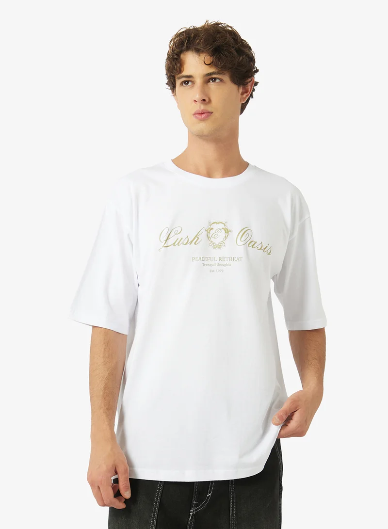Seventy Five OVERSIZED DROP SHOULDER TEE