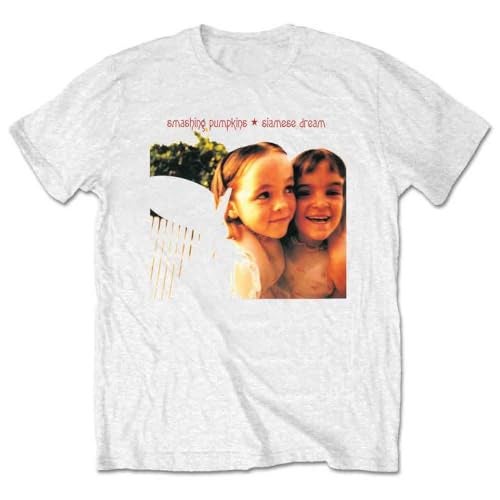 Merch2rock Smashing Pumpkins Men's Siamese Dream T-Shirt White Small | Officially Licensed Merchandise - Image 1
