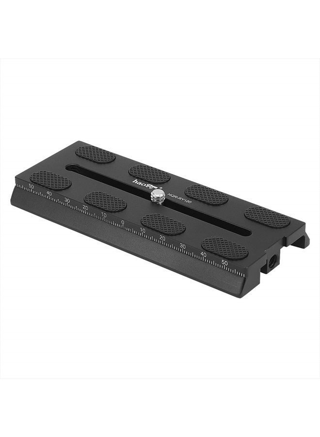 Haoge HQR-RY120 120mm Camera Mounting Quick Release Plate for DJI Ronin-S Ronin S Gimbal Stabilizer - Image 1
