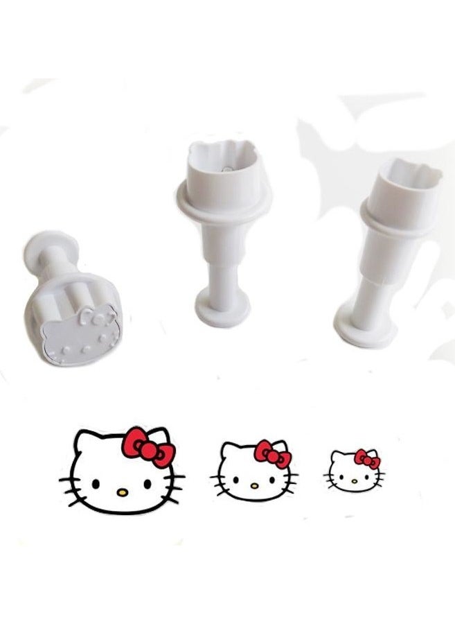 Pastaland - Mini Hello Kitty Kopat with Injector (Push) 3 Pieces - Image 1