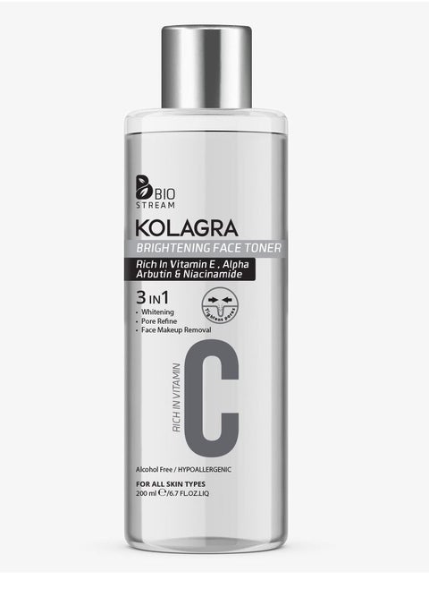 kolagra brightening face toner