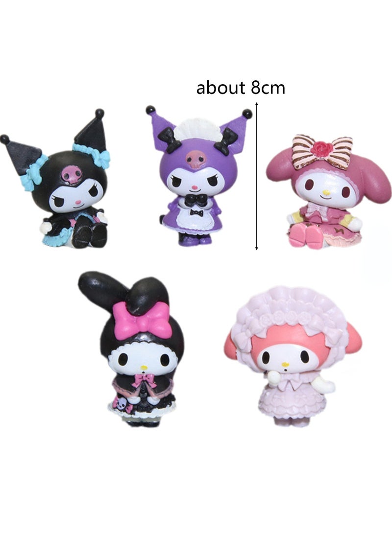 5 Pieces Fantasy Lucky Series Blind Box Car Accessories Ornaments Trendy Toy Dolls Small Ornaments Perfect Birthday Gift  - Image 2