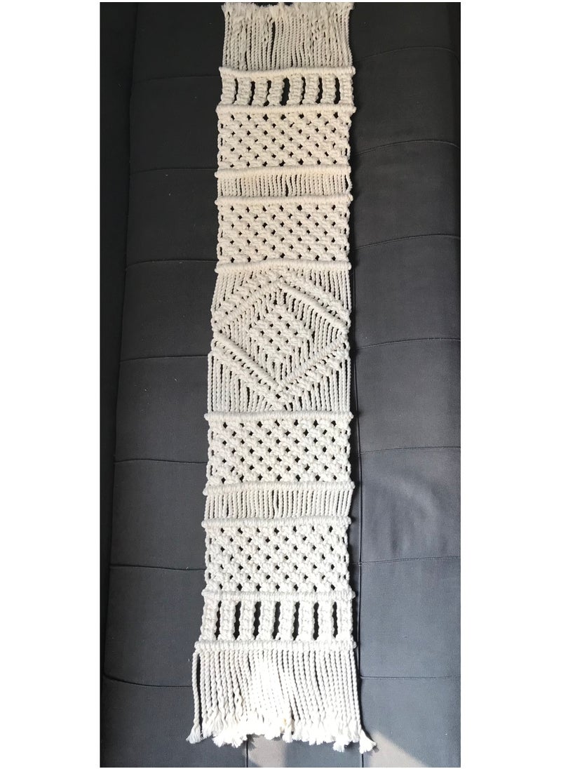 ماركة غير محددة مفرش طاولة مكرمية 30×140سم  - Image 4
