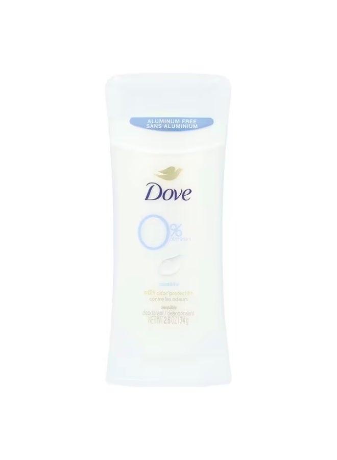 Dove, Aluminum Free Deodorant, Sensitive, 2.6 oz (74 g)