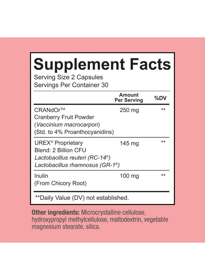Sunergetic Premium Vaginal Probiotics for Women - Clinically Studied Lactobacillus Vaginal Probiotic with Prebiotic & Cranberry to Balance PH, Reduce Odor, Urinary Tract Support & Feminine Health - 60 Capsules  - Image 2