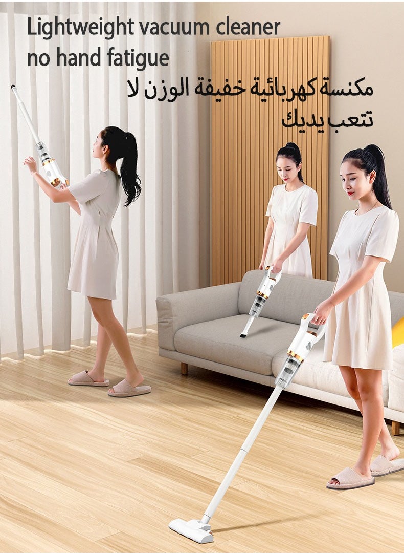 Portable 3 in 1 handheld upright vacuum cleaner, suitable for home floors, sofas, various corners. Car vacuum cleaner.