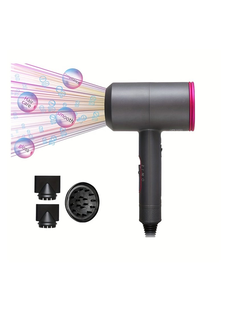 general Adjustable Hair Dryer Nozzles With Diffuser Set Grey - Image 4