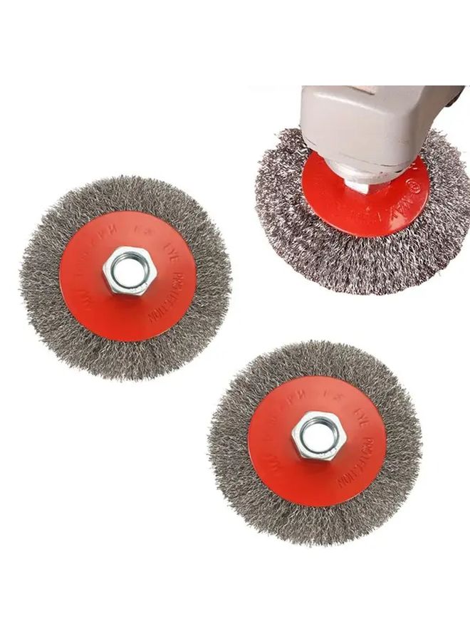2 Pack 4 Inch Heavy Duty Grinding Discs for Angle Grinder 2pcs Metal Concrete Stone - Image 2