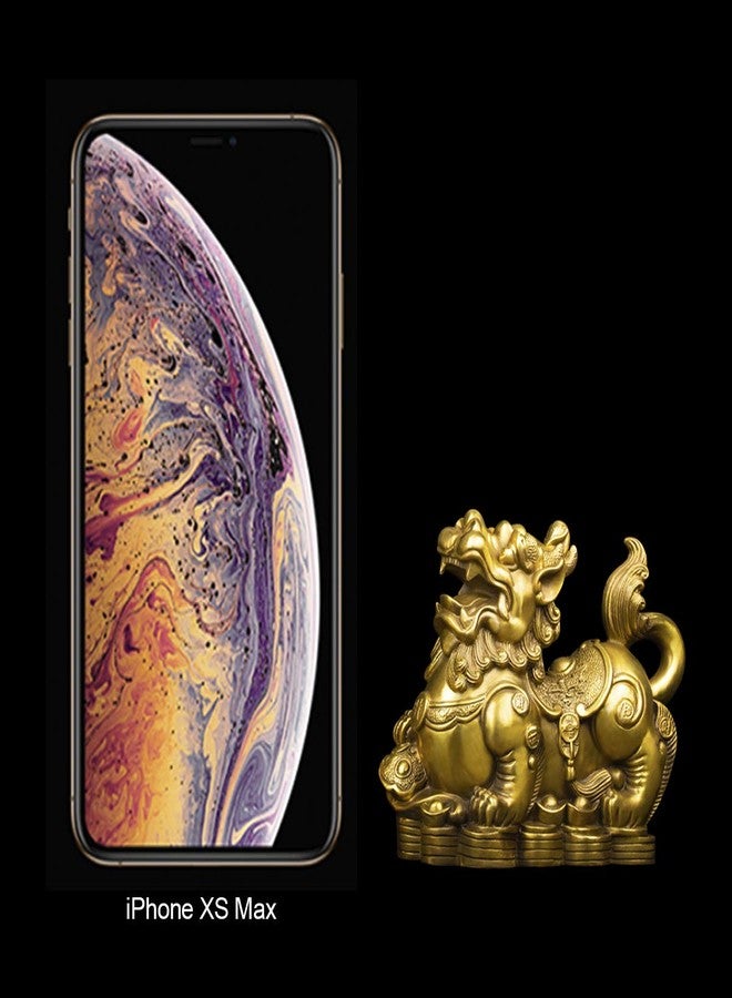 BRABUD Handmade Brass Feng Shui Pi Yao/Pi Xiu for Wealth Good Luck Figurine Collectible Home Decor Set of 2 - Image 3