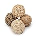 Niteangel Natural Chew Activity Toys Fun Safe Hay Grass Pet Balls for Chinchilla Guinea Pig Rats Rabbits Hamster Gerbil Degu Bunny and Other Small Animals - Image 3