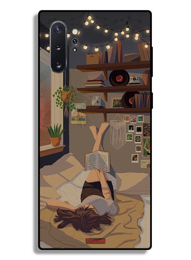 Tolwak Samsung Galaxy Note 10 Plus Protective Case Cover Studying Art - Image 2