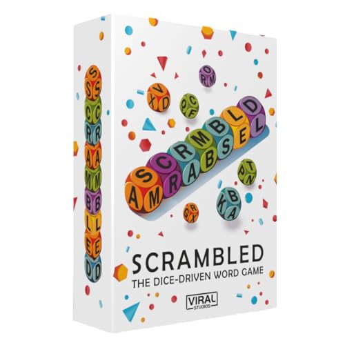 Viral Studios Scrambled The DiceDriven Word Game FastPaced Party Game Spell Shout and Win in This Ultimate BrainSprint Challenge for 15 Players for Families Gamenight and Hangouts - Image 1