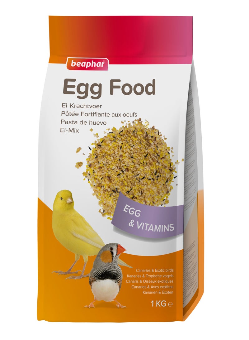 بيفار طعام بيض للطيور الكناري والطيور الغريبة 1 كجم - Image 1