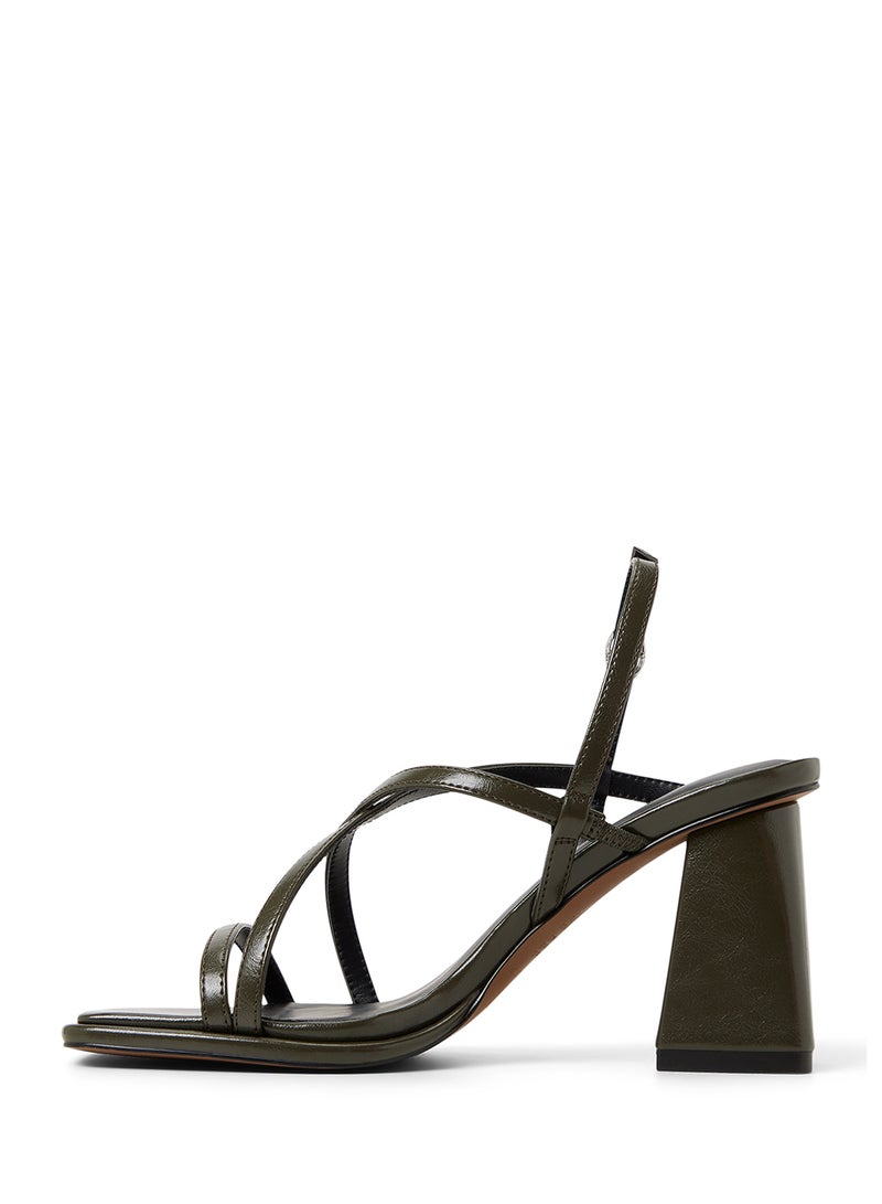 كول ات سبرنج صنادل بكعب كاجوال بحزام خلفي - Image 2