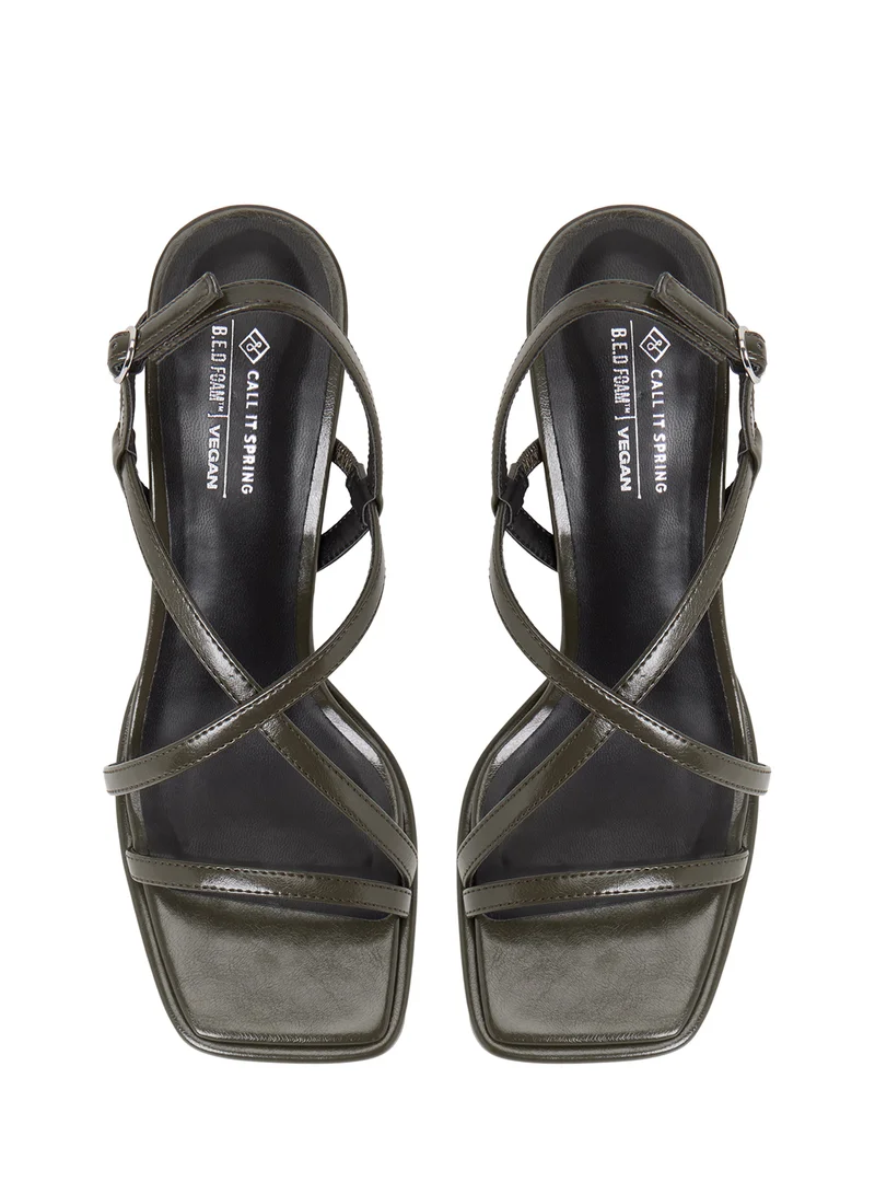 كول ات سبرنج Casual Heeled Sling Back Sandals