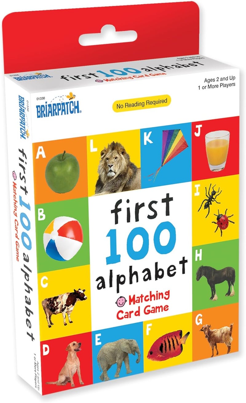 Briarpatch First 100 Alphabet Matching Card Game - Image 3