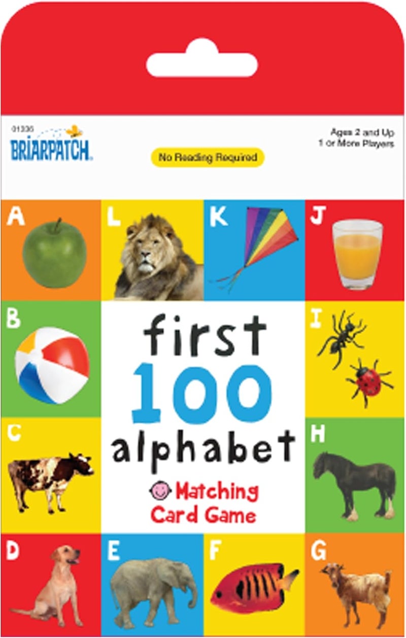 Briarpatch First 100 Alphabet Matching Card Game - Image 2