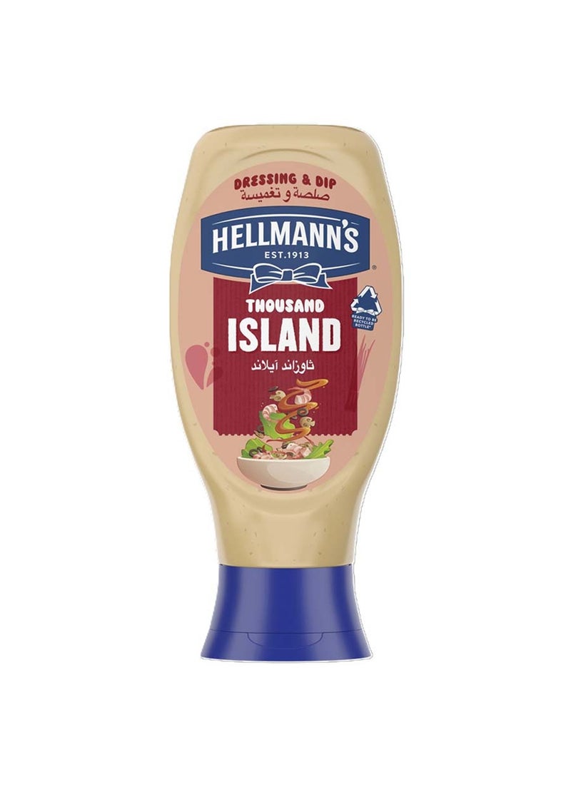 Hellmann's هيلمانز، صلصة تتبيل جزيرة الألف، 425غ - Image 1