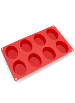 Grizzly® 1 Pc Silicone 8 Cavity Oval Mould Chocolate Soap Mould Baking Mould Soap Making Candle Craft (8 pcs Oval Mould) - pzsku/Z150B655DE176E4A1C0DBZ/45/_/1740118949/a9bc4f9b-53be-4bdc-a2c0-3c20ca2fa20a