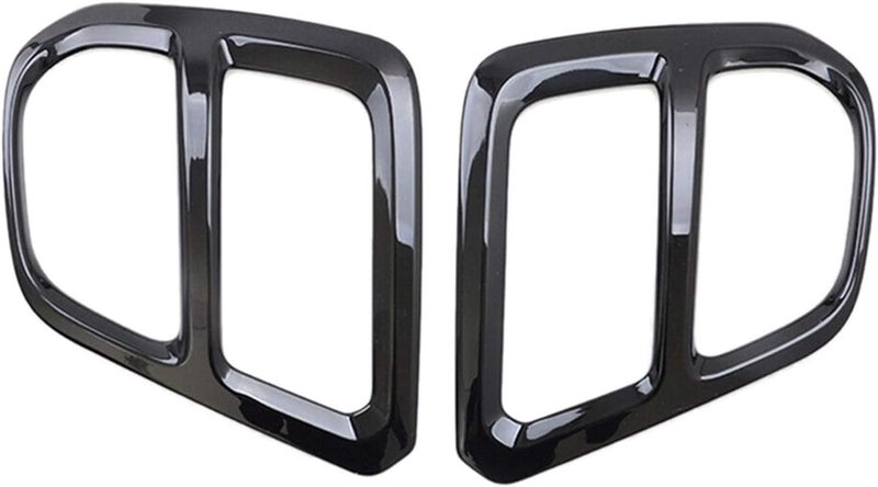 DEMULAX Glossy Black Fog Light Trim for Subaru Forester SK 2019 - Image 1