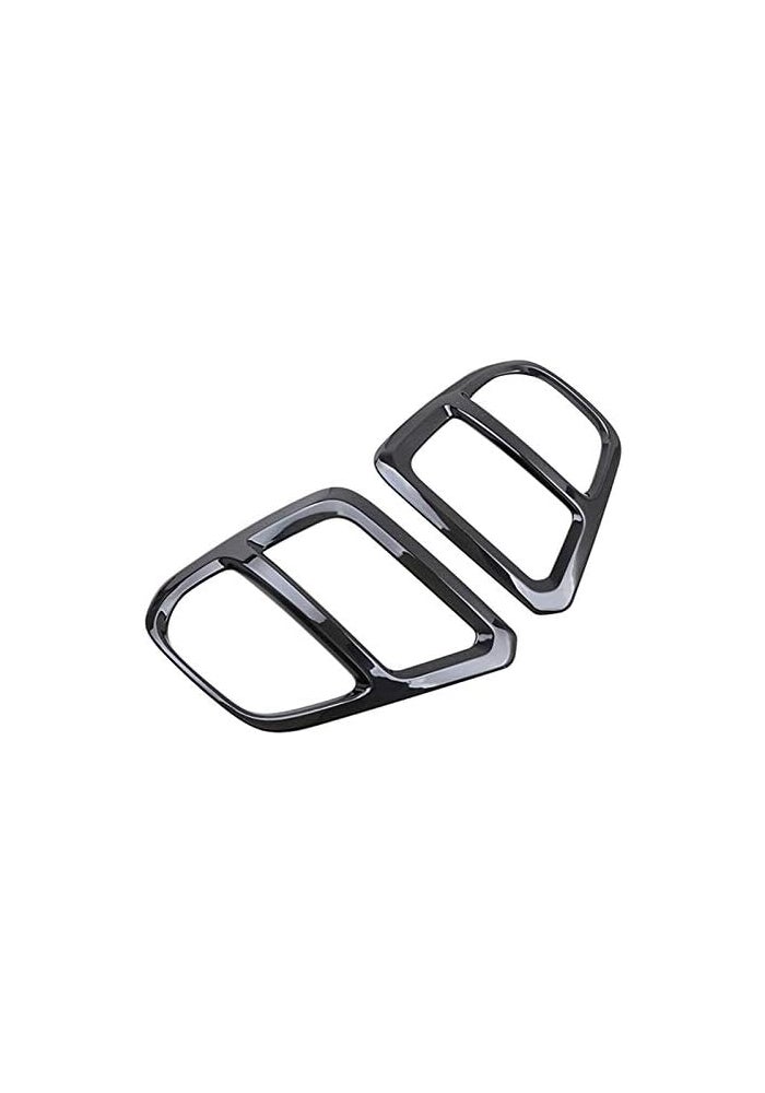 DEMULAX Glossy Black Fog Light Trim for Subaru Forester SK 2019 - Image 2