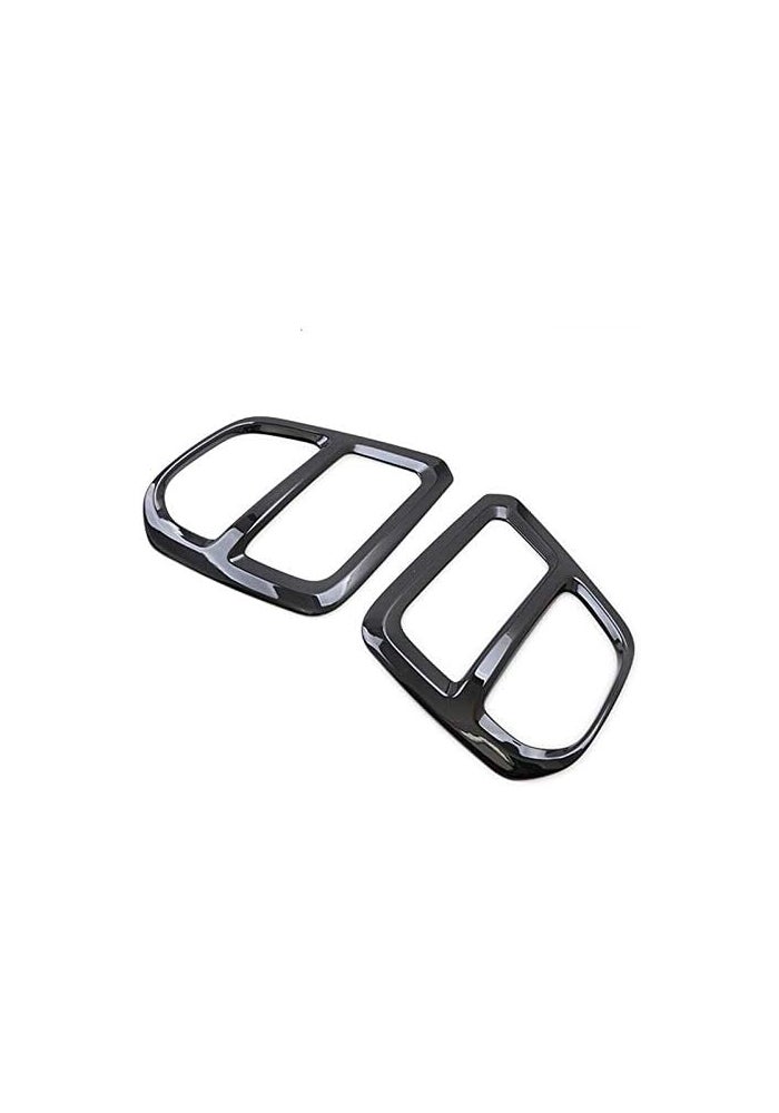 DEMULAX Glossy Black Fog Light Trim for Subaru Forester SK 2019 - Image 3