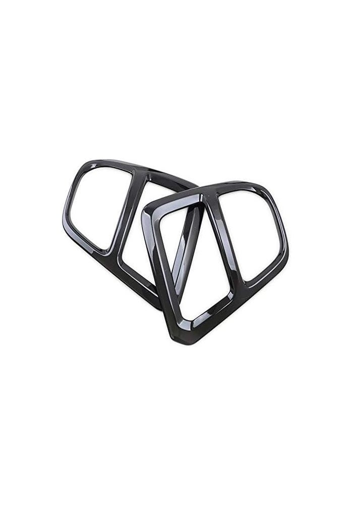 DEMULAX Glossy Black Fog Light Trim for Subaru Forester SK 2019 - Image 4