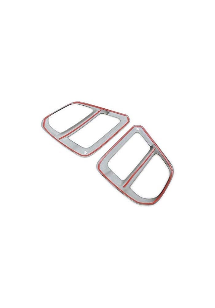 DEMULAX Glossy Black Fog Light Trim for Subaru Forester SK 2019 - Image 5