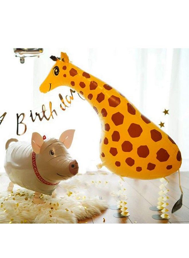 SOTOGO 14 Pieces Walking Animal Balloons Pet Balloons Farm Animal Balloon Toys Air Walkers For Kids Gift Birthday Party Decor - Image 5
