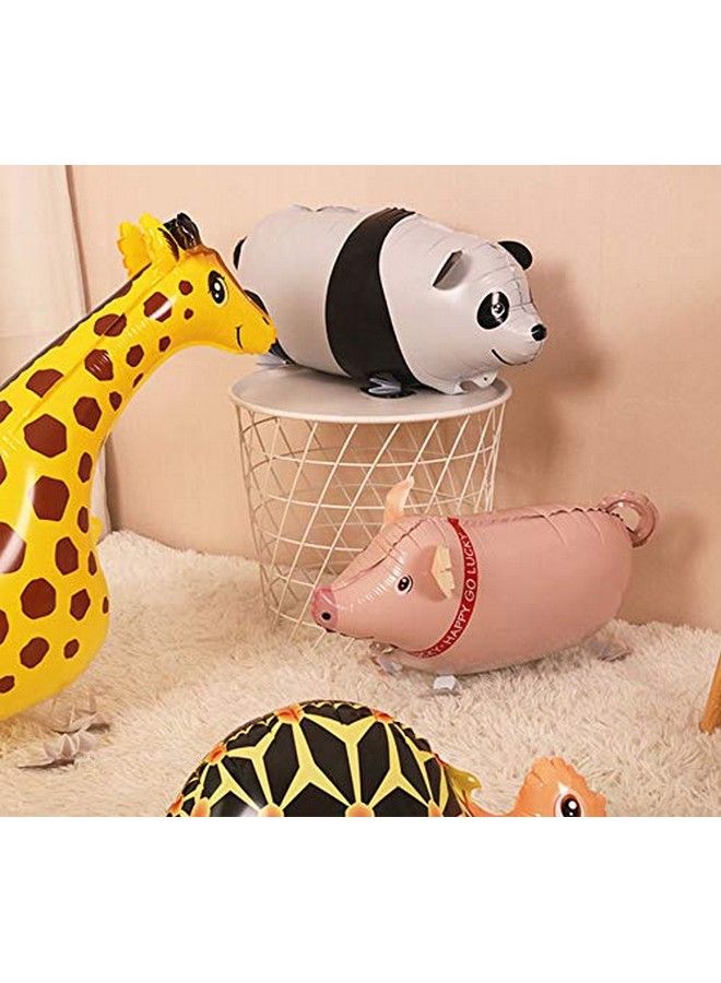 SOTOGO 14 Pieces Walking Animal Balloons Pet Balloons Farm Animal Balloon Toys Air Walkers For Kids Gift Birthday Party Decor - Image 4