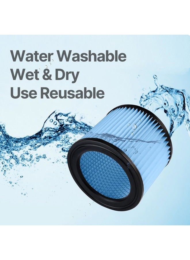 SHOPVAC High Performance 90350/90304/90344 Cartridge Filter, Fits most 4-16 Gallon Shop-Vac Wet/Dry Vacuums, High Efficiency Nanofiber Filtration Paper, Reusable, 1 Pack - Image 5